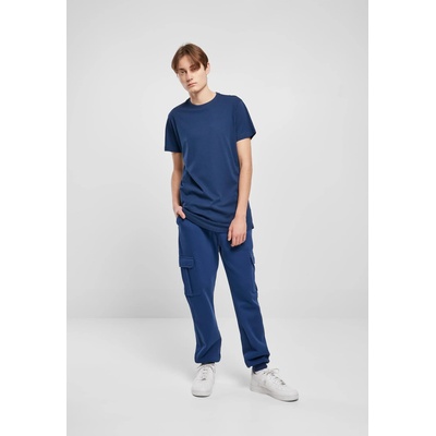 Urban Classics Мъжка дълга тениска в син цвят Urban Classics Shaped Long TeeUB-TB638-04008 - Син, размер M