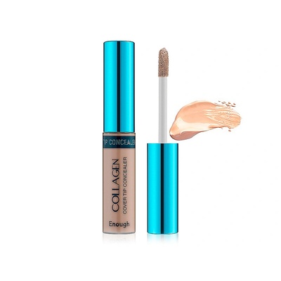 Enough Коректор за лице с колаген и SPF36 PA+++ 9гр. ENOUGH Collagen cover tip concealer #01