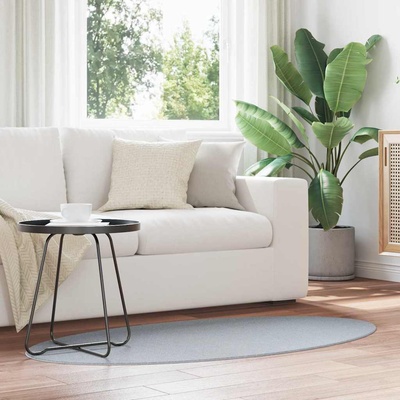 vidaXL Килим HUARTE Сиво 80 x 150 cm 100% полиестер (4103635)