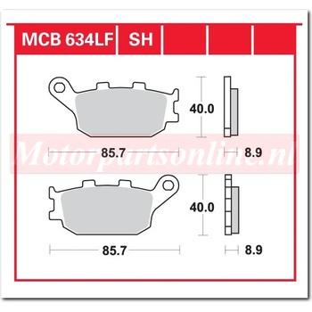 Image 1 of TRW MCB 634 SH (mcb634sh)