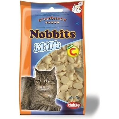 Nobby StarSnack Nobbits Milk mléčné pamlsky 75 g