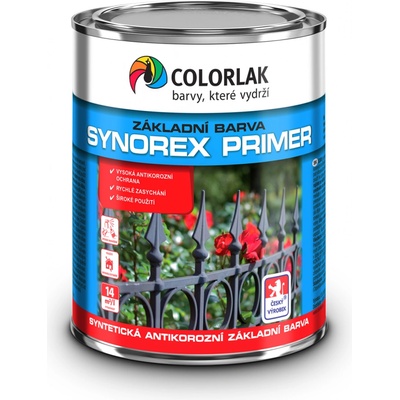Colorlak Synorex Primer S 2000 syntetická antikorozní základní farba Bílá 0,6 l