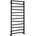 SAPHO ZIG 600x1334 mm black (ZG613B)