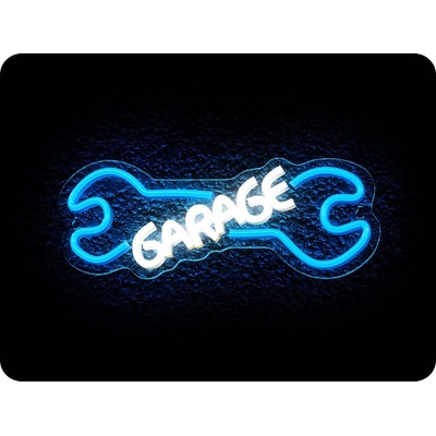 TelForceOne Neolia Neon LED dekorace GARAGE stmívatelná, 5V, USB [RTV100478] – Zboží Dáma