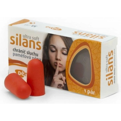 Silans Standard Ultra Soft chránič sluchu pamäťová pena