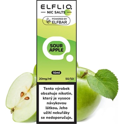 ELFLIQ Nic SALT Apple Peach 10 ml 20 mg