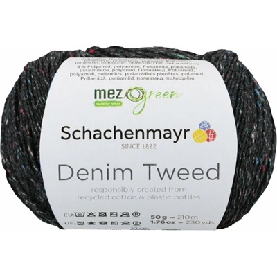 Schachenmayr Denim Tweed 00090 Carbon Плетива прежда (9807401-00090)