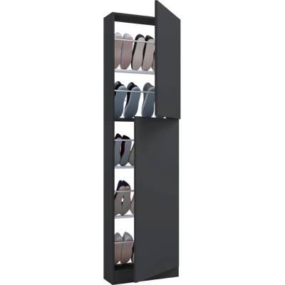 VCM Fulisa XL 50 × 17 × 180 cm antracit