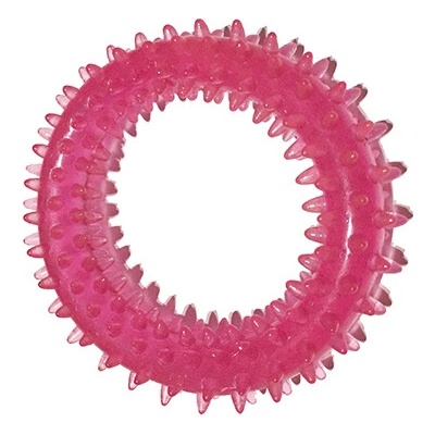HAVINKO.EU hračka pre psa "koliesko" 9 cm farba: ružová