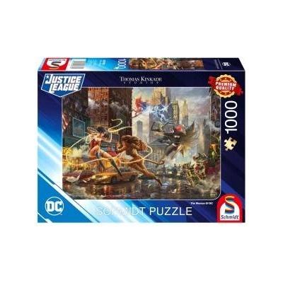 Schmidt Spiele Thomas Kinkade Studios: DC Justice League - The Women of DC (1000 Pieces)