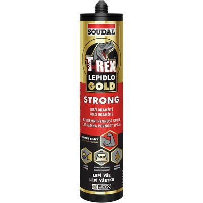 Lepidlo Soudal T-REX GOLD STRONG biely 290 ml