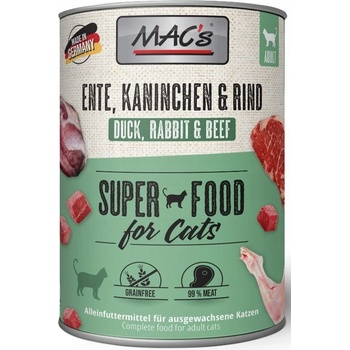 MAC's Cat Kačacie, králičie a hovädzie 800 g