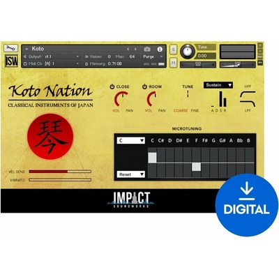 Impact Soundworks Koto Nation: Classical Instruments of Japan (Digitální produkt)