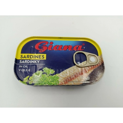 Giana sardínky v rastlinnom oleji 125 g