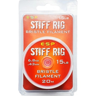 ESP šňůra Stiff Rig Filament 20m 15lb