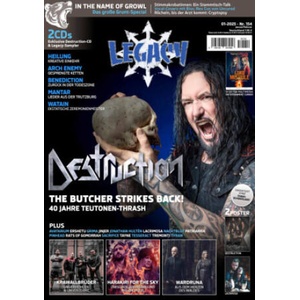 LEGACY MAGAZIN: THE VOICE FROM THE DARKSIDE. Ausgabe #154 (1/2025) | Patric Knittel, Björn Sülter (ISBN: 9783959365802)