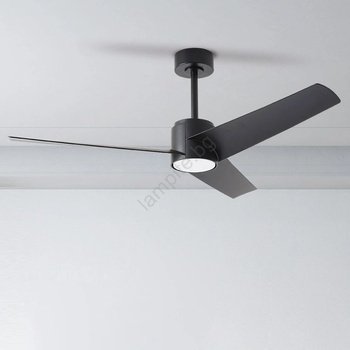 ZEVENTI - LED таванен вентилатор ORVIETO LED/18W/230V Wi-Fi Tuya черен + дистанционно управление (ZV0023)