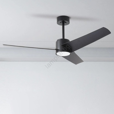 ZEVENTI - LED таванен вентилатор ORVIETO LED/18W/230V Wi-Fi Tuya черен + дистанционно управление (ZV0023)