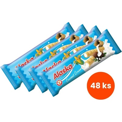 Alaska Kukuřičné trubičky kokosové 864 g