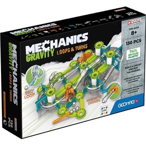 Geomag Магнитен конструктор, Geomag, Mechanics, Лупинги и завои, 130 части
