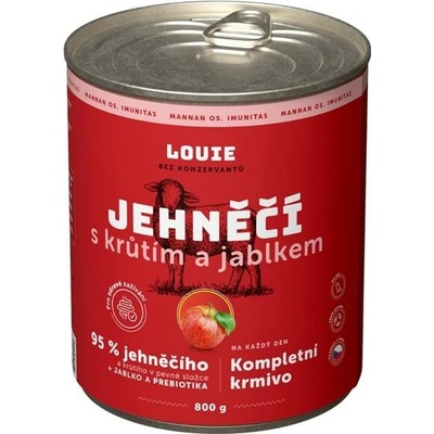 Louie jahňacie morka jablká 800 g