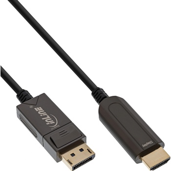 InLine 17180A адаптер за видео кабел 10 м DisplayPort HDMI Черен (17180A) (17180A)