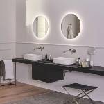 Ideal Standard Плот за мивка Ideal Standard Atelier Conca без изрез, тъмен дъб, 200 см (T4000Y4)