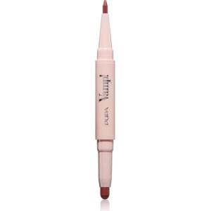 PUPA Vamp! Creamy Duo червило и молив за контур за устни 2 в 1 цвят 017 Timeless Rose 0.8 гр