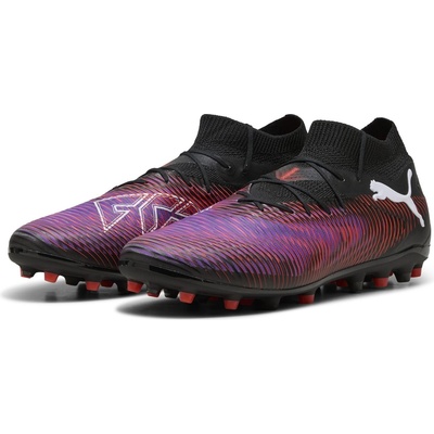 PUMA Футболни бутонки Puma FUTURE 8 Pro Mixed Ground Football Boots - Black/White/Red