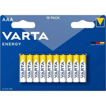 VARTA energy батерия с дълъг живот aaa, алкална, 10 бр. в опаковка 4103229491 (4103229491)