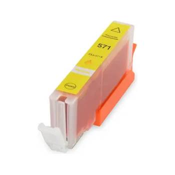 Image 1 of Compatible Canon CLI-571Y съвместима касета yellow