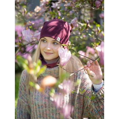 Doke čepice organic maroon – Zbozi.Blesk.cz