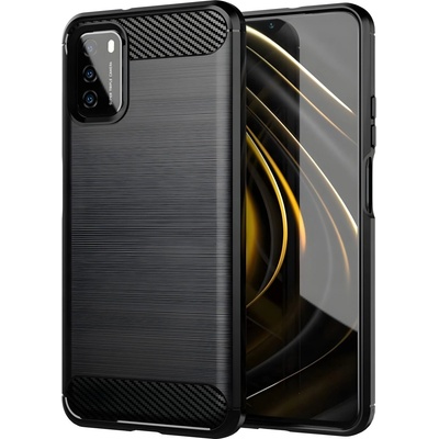 Xiaomi Carbon Shield TPU калъф за Xiaomi Poco M3 - Черен KP9408