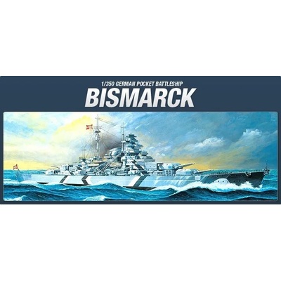 Academy Боен кораб Бисмарк - Bismarck 1: 350 (14109)