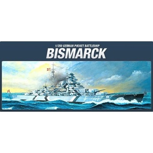 Academy Боен кораб Бисмарк - Bismarck 1: 350 (14109)