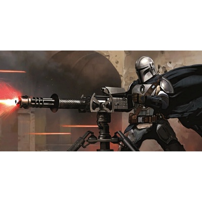 Komar Vliesová fototapeta Star Wars The Mandalorian Blaster rozměry 500 x 250 cm