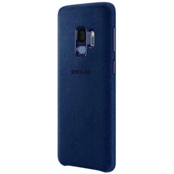 Samsung Alcantara Cover EF-XG960ALEGWW - оригинален кейс от алкантара за Samsung Galaxy S9 (тъмносин)