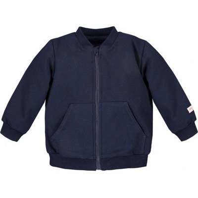Eevi mikina na zip Simply Comfy tmavě modrá