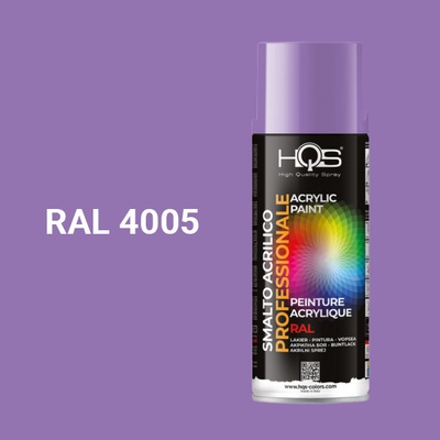 HQS akrylová farba v spreji 400 ml RAL 4005 lesklá