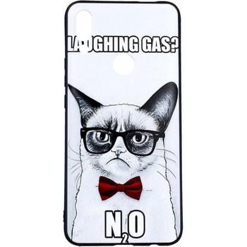 TopQ Huawei P Smart Z 3D silikón Grumpy Cat