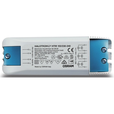 Halogénový napájací zdroj fázový regulátor stmievača 50-150W 11,4-11,5V OSRAM Compact