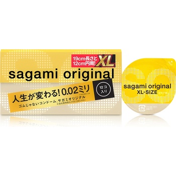 Sagami Original 0.02 XL 12 pack