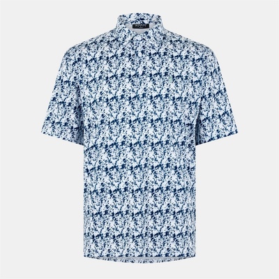 Farah Блуза с яка Farah Men's Milford Short-Sleeve Performance Polo Shirt - White