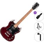 PSD Guitars DCT-100 Basic SET Cherry Red Електрическа китара