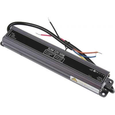T-LED, LED zdroj 12V 50W IP67 SLIM-12V-50W