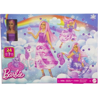 Mattel Barbie adventní kalendář svět fantazie 2025