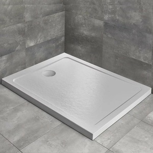 Radaway Правоъгълно душ корито Radaway Doros F Stone 140x80 см, бял акрил (SDRF1480-01-04S)