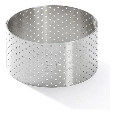 de Buyer Kruhový rám 3098.02 perforovaný průměr 6,5 cm nerez