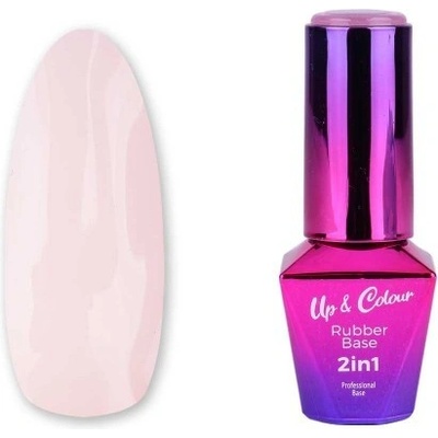 Molly Lac Rubber Base Up & colour 2v1 Tender Rose 10 ml