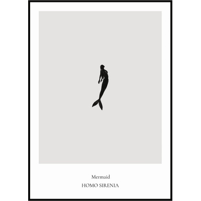 Jen tak z lásky Plakát Mermaid Rozměr plakátu: 30 x 40 cm